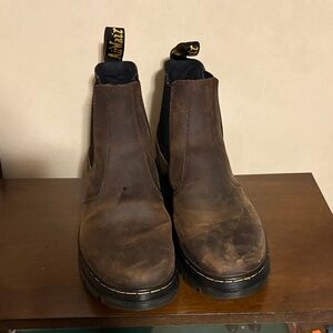 Dr. Martens Dark Brown Leather Boots